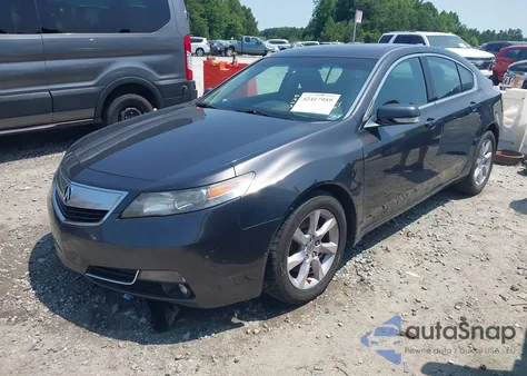 2013 Acura Tl 3.5 из США, поврежденный, VIN 19UUA8F51DA016581